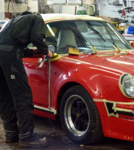 1988 Porsche 911 Convertable at RHM Bodyshop